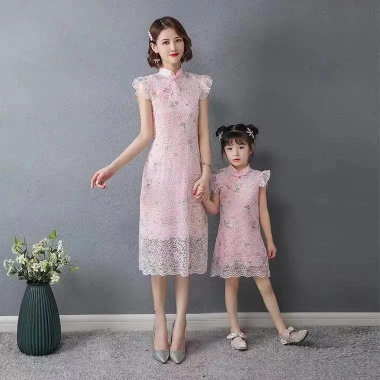 New Fashion Chantilly Lace Fabric 100 Polyester No Stretch Jacquard Lace Chantilly Fabric for Blouse/Dress/Lingerie - 图片 4