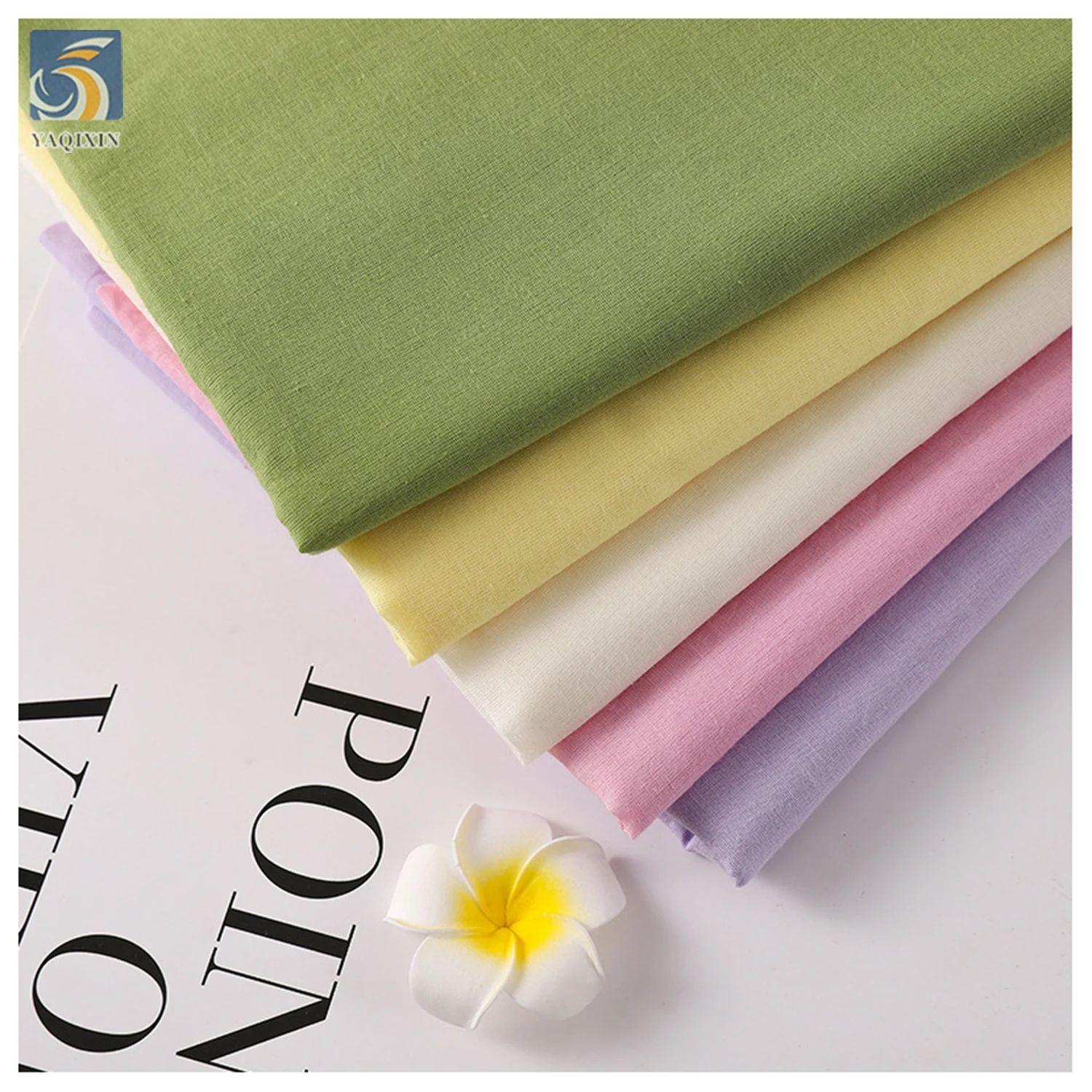 85gsm High Density Voile Yarn 100 Cotton Poplin Fabric, Suitable for Summer Shirt Dress Lining - 图片 3