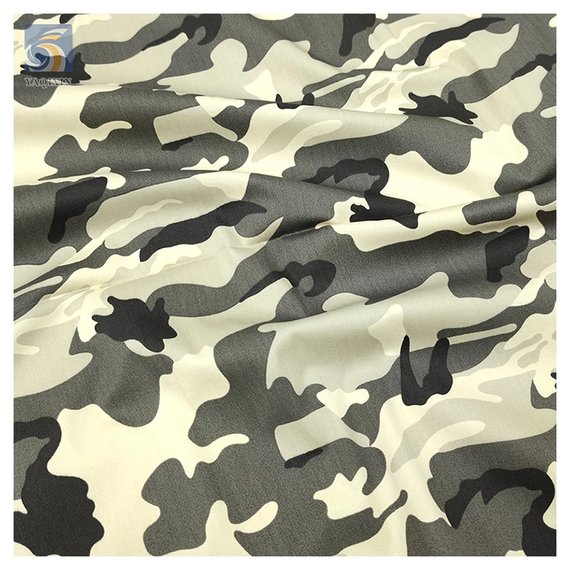 A265 Guangzhou Zhongda Fabric Market Stock Lot Cheap Cotton Polyester Nylon Material Camouflage Fabric by the Yards - 图片 5
