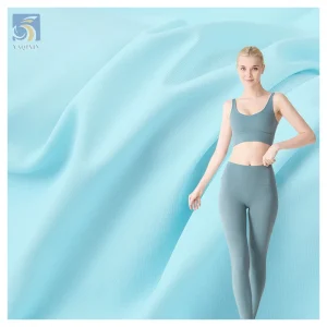 Wholesale Stretch 86 Nylon 14 Spandex Fabric for Sportswear Knitted Sports Jersey Leggings Athletic Yoga Fabric
