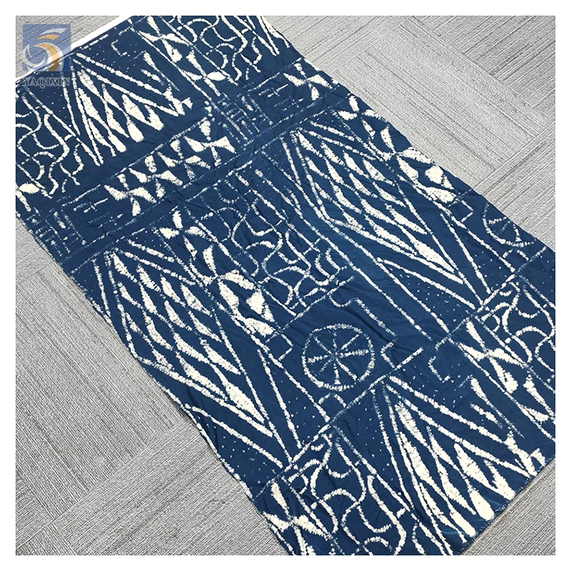 Totem Symbol Pattern Double Sided African Printed Twill Polyester Fabric Cameroon Traditional Tribal Print Fabric - 图片 2