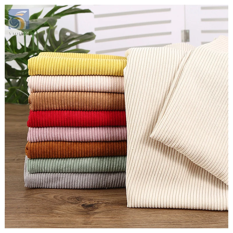 Wholesale Price Cotton Elastic Corduroy Fabric Stretch Woven 8W Corduroy Fabric for Clothes - 图片 4