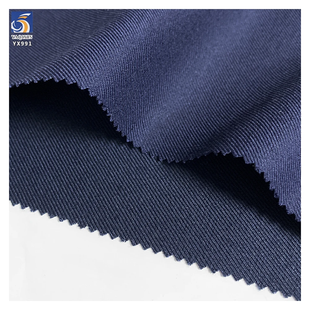 YX991 240gsm 70% Polyester 30% Cotton Royal Blue Suit TR Twill Fabrics Double-Sided Fine Twill School Uniform Suiting TR Fabric - 图片 6