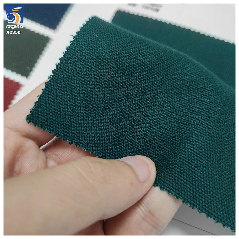 A2350 10*10S 330gsm 11.5 oz High Quality Canvas Cotton Fabric for Jacket Pants Canvas 100% Cotton Plain Weave Dress Fabric - 图片 6