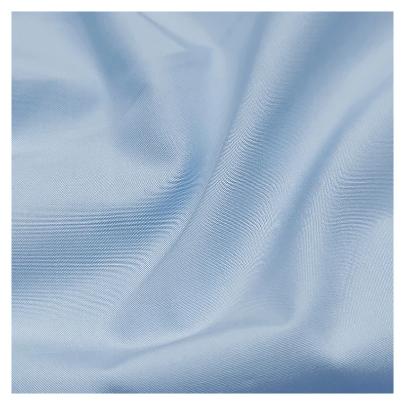 A2197 180gsm Plain Poplin Cotton Fabric for High-end Dress Fabric Polyester Cotton Poplin Fabric Priced by Meters - 图片 3