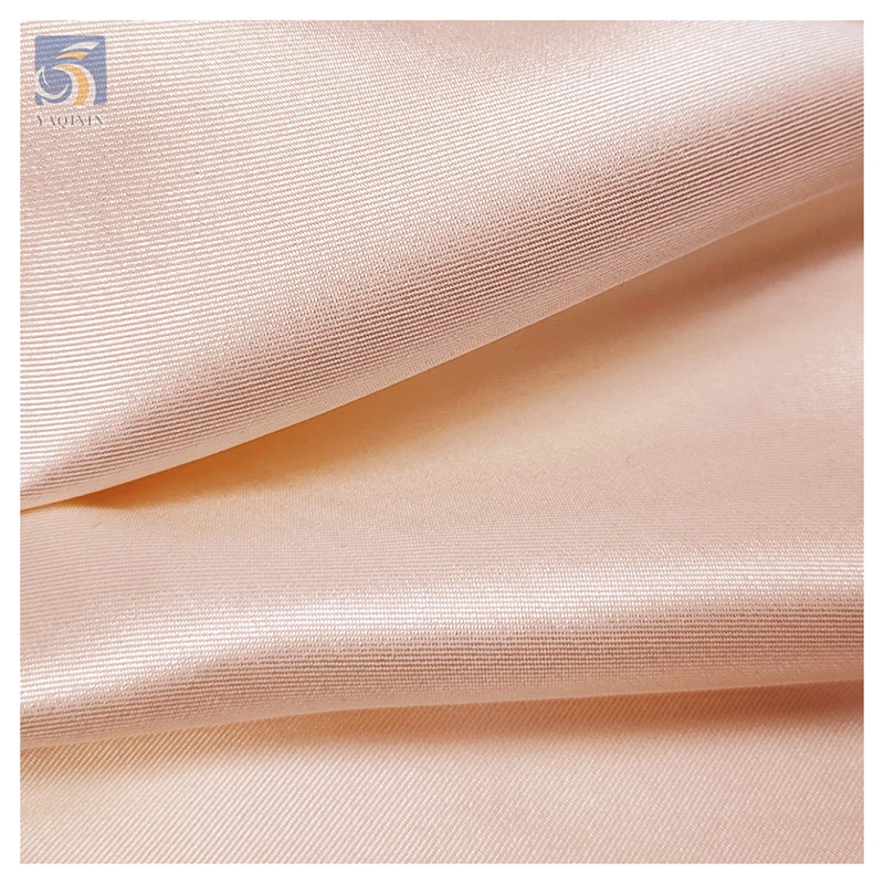 XS280 YAQIXIN 100% Polyester Satin Fabric 2-Way Stretch Mikado ELLEN Fabric for Wedding Dresses and Evening Gowns - 图片 5