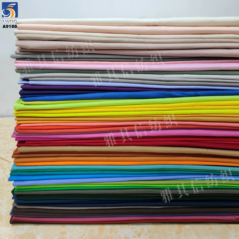 40s*40s 125GSM High Quality 100 Percent Cotton Fabric Textile Raw Clothes Material Guangzhou Manufacturer - 图片 5