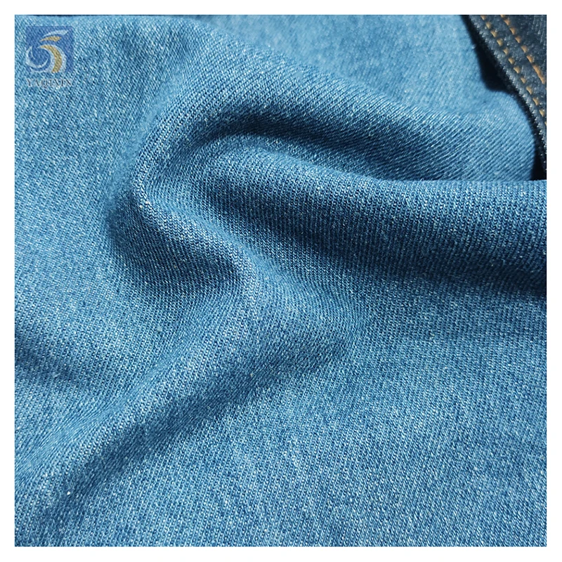 Chinese Manufacturers Custom Material Color Denim Fabric Price Per Meter Pure Cotton Twill Denim Fabric - 图片 4