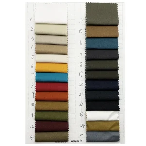 A1161 New 150cm Width 270gsm Super Soft Comfortable Cotton Fabric Anti-Static Woven Solid Twill 100% Cotton Fabric