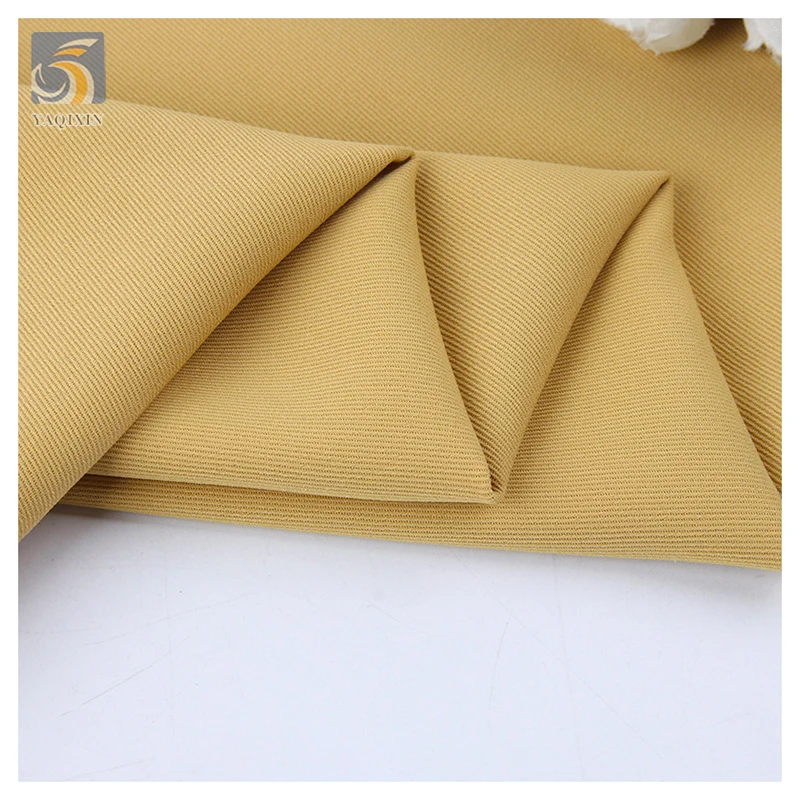 SPH Woven Polyester Double Twill Fabric Lining Chiffon Peacock Twill Fabric Wide Leg Pants Small Suit Fabric for Woman - 图片 6