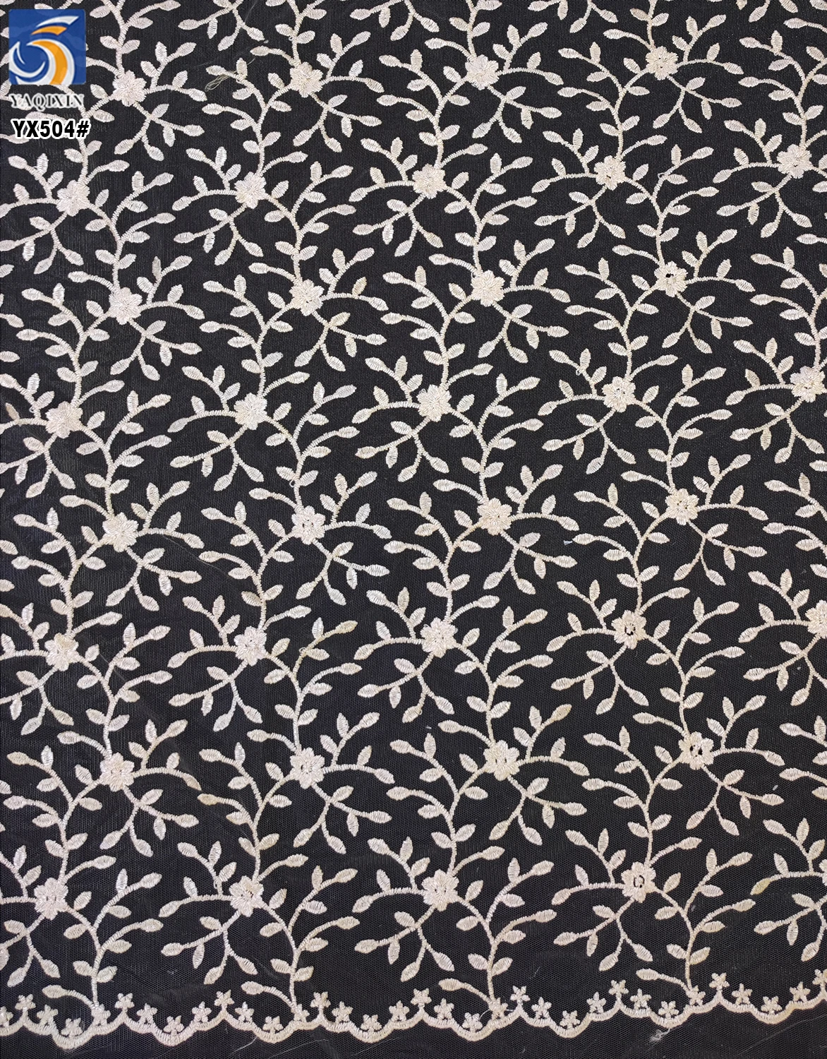 YX449 Factory Wholesale Custom Private Tulle Embroidery LOGO, Low Minimum Order Quantity Style, Custom Color Can Be - 图片 6
