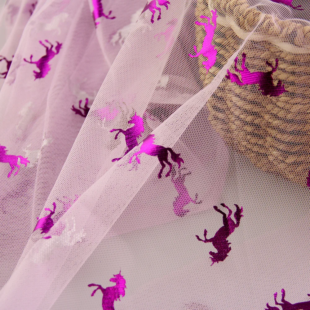 2025 New rainbow Gradient Tulle Pegasus fairy Princess Costume Star Tulle/unicorn Pegasus fairy Princess Costume. - 图片 3