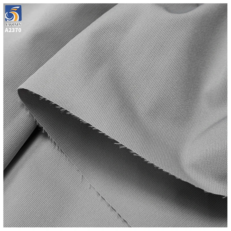 A2370 140gsm Vintage Jacquard Pants Fabric Composite Silk 95% Rayon 5% Spandex Stretch Fabric for Shirt and Casual Pants - 图片 3