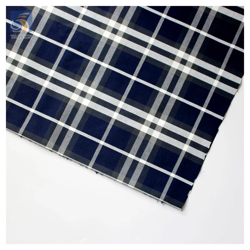 High Quality 60/40 Polyester/Cotton Fabric 195gsm Plaid Check Yarn Dyed Fabric for Pleated School Uniform Skirts - 图片 5