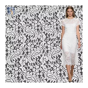 LST17 Manufacturer Low Price Elegant Chantilly Lace Fabric Custom Cheap Reasonable Price Bride Lace Fabric
