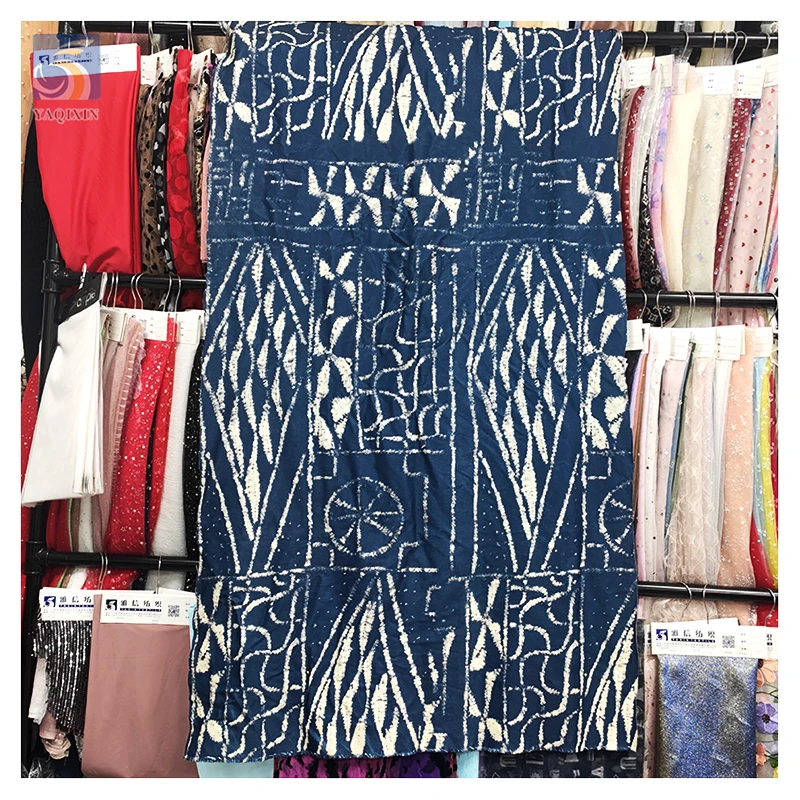 Totem Symbol Pattern Double Sided African Printed Twill Polyester Fabric Cameroon Traditional Tribal Print Fabric