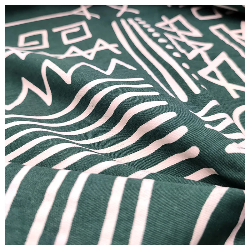 YHM003 Ethnic Symbols Logo Print Fabric 100% Cotton Printed Fabric Twill Samoan Tribal Print Fabric - 图片 5