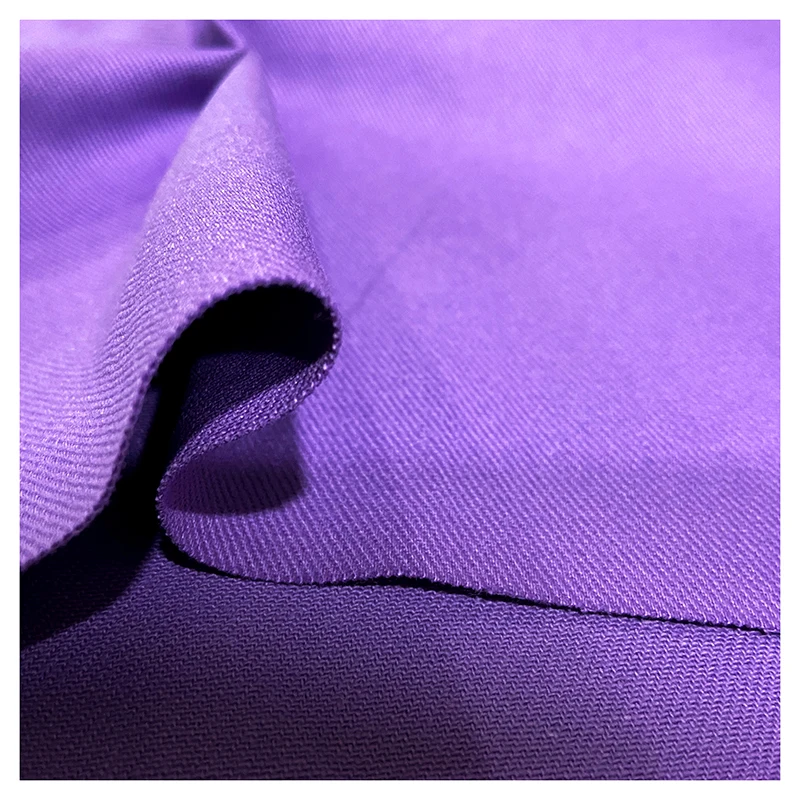 A2181 7S*7S 360gsm 100% Cotton Twill Factory Dyed Workwear Fabric Heavyweight Coarse Card Twill Cotton Fabric - 图片 6