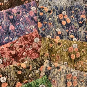 YX813 Custom Home Textiles Clothing Yarn Dyed Jacquard Fabric European Art Florals Colorful Yarn-Dyed Jacquard Fabric - 100%...