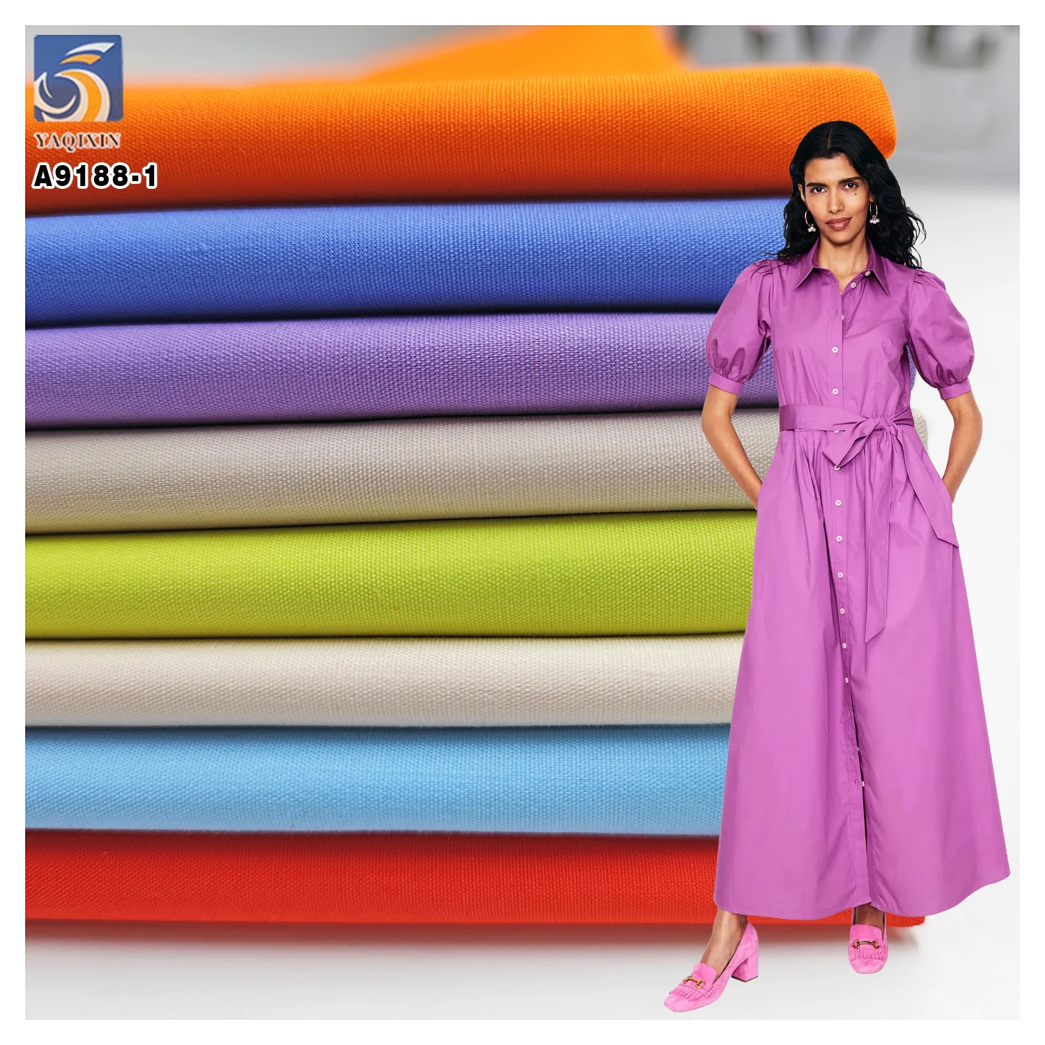 125gsm Medical Cotton Fabric 100% Cotton Poplin for Nurse Clothing Fabric - 图片 2