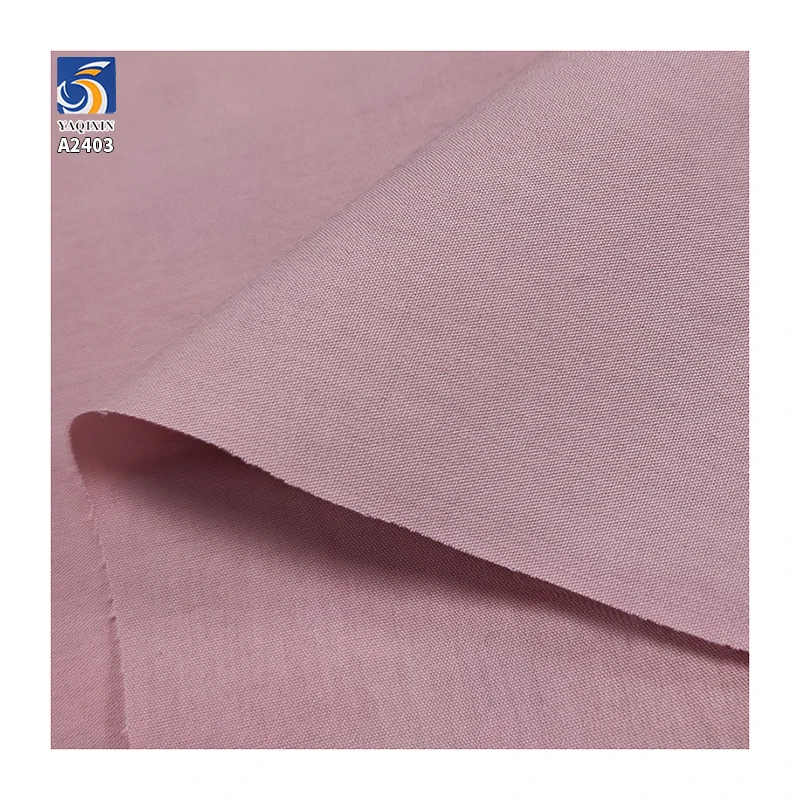 A2403 Hot Sale 170gsm Sand-Washed 40% Lyocell 60% Cotton Fabric Summer Cotton Poplin Shirt Dress Cotton Fabrics - 图片 4