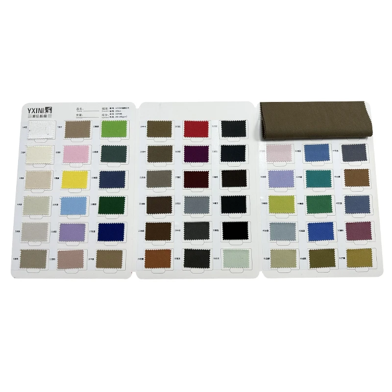 A2206 300gsm Heavyweight Thickened 16*10 100% Cotton Washed 1/3 Twill Fabric Super Soft Cotton Fabric - 图片 3
