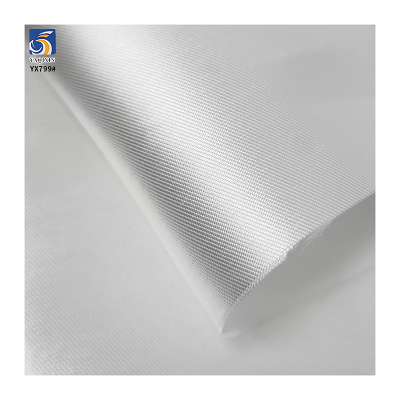DMF19-1 190gsm Medium Firm Woven Mikado Satin Fabric 100%Polyester White Mikado Fabric for Bride Dress