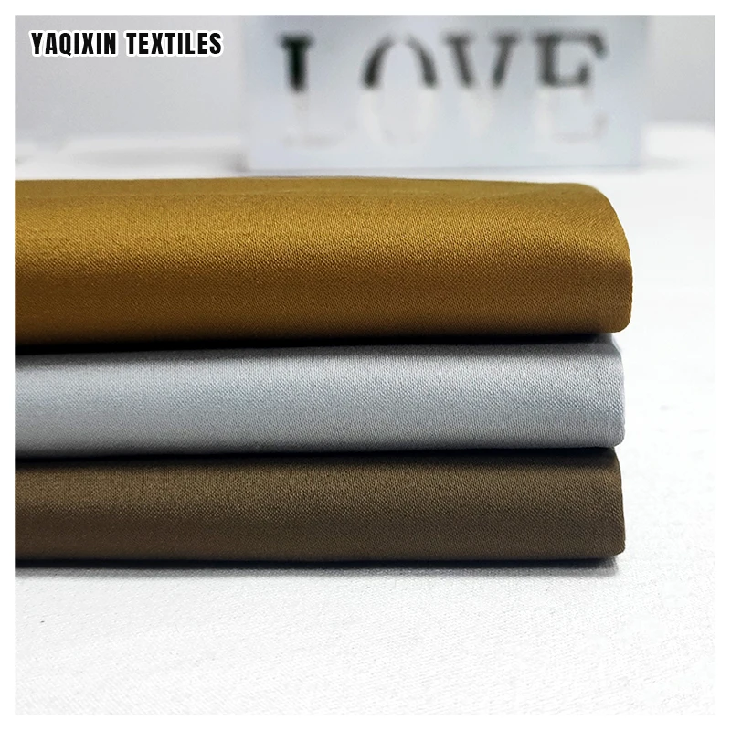 A2026 240gsm Combed Wholesale Khaki Chino Stretch Cotton Mercerized Fabric 50*40 Stretch Spandex Poplin Cotton Fabric - 图片 4