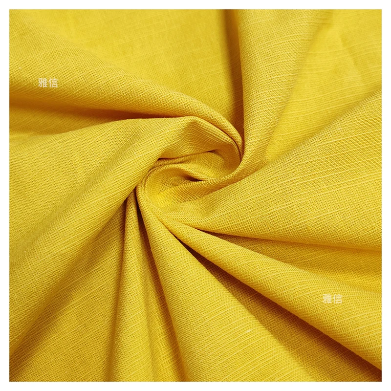 HR798 2025 New Style Material Cotton Rayon Blend Linen Cotton Fabric for Casual Shirt Dress 110gsm - 图片 3