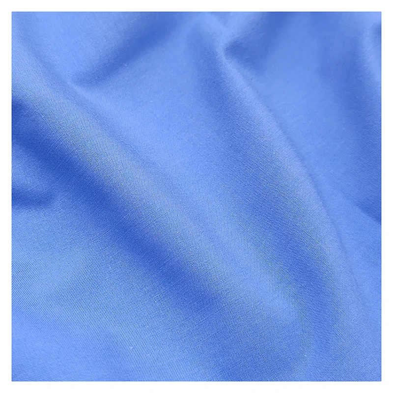 Wholesale 110gsm 50% Cotton 50% Polyester Modal Fabric for Women Atomized Silk Cotton Shirt Dress Polyester Woven Fabric - 图片 6