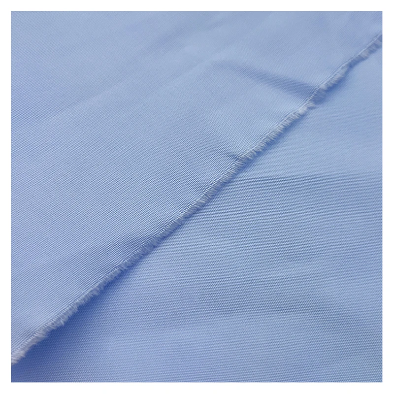 A2197 180gsm Plain Poplin Cotton Fabric for High-end Dress Fabric Polyester Cotton Poplin Fabric Priced by Meters - 图片 6