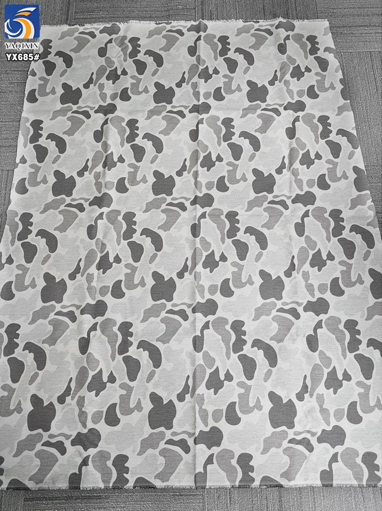 YX685 Heavyweight 360gsm 100% Cotton Twill Camouflage Fabric 7*7 Reactive Printing Fabric Custom Camouflage Fabric - 图片 4