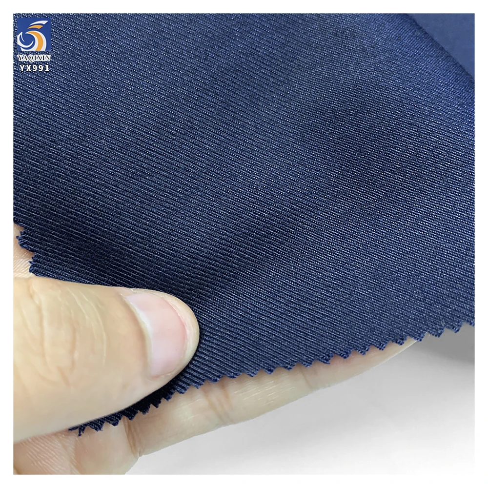 YX991 240gsm 70% Polyester 30% Cotton Royal Blue Suit TR Twill Fabrics Double-Sided Fine Twill School Uniform Suiting TR Fabric - 图片 5