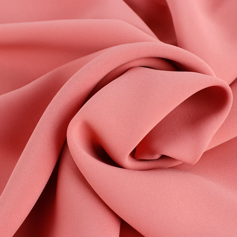YX868 Matte Satin Fabric Drape Polyester Smooth Women's Dress Fashion Fabric Middle East Robe Fabric - 图片 2