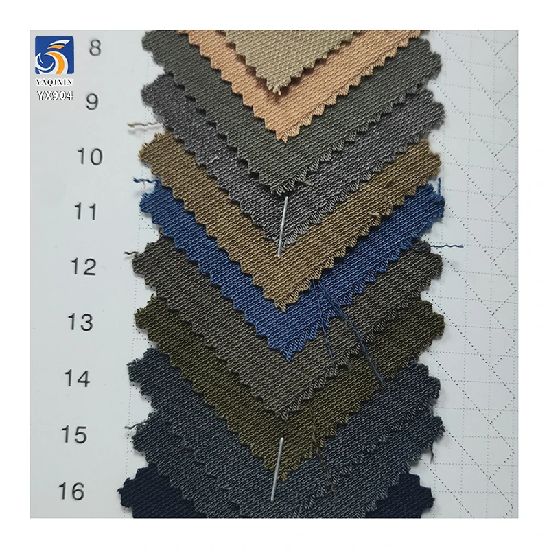 YX904 High Quality 480G/M 80% Polyester 20% Cotton Blended TR Suit Fabric Comfortable Suit Fabric for Men and Women - 图片 6