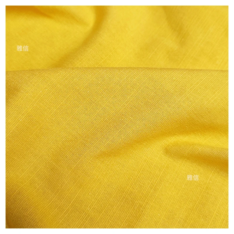 HR798 2025 New Style Material Cotton Rayon Blend Linen Cotton Fabric for Casual Shirt Dress 110gsm - 图片 4