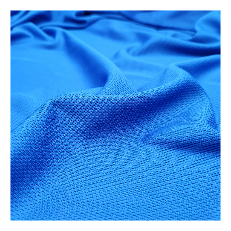 180gsm Knit Mesh Sport Fabric for Jersey 100%Polyester Dri-Fit Sportswear Bird Eye Mesh Fabric - 图片 6