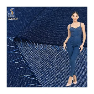 YX304 Latest 150cm Double Strand Anti-Wrinkle Soft Feel 16oz Cotton Stretch Denim Fabric