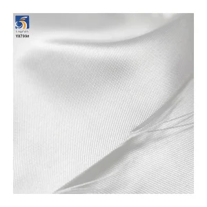 250D 160gsm Woven Twill Satin High Quality Mikado White Bridal Fabric for Dresses Silk Mikado Wedding Satin