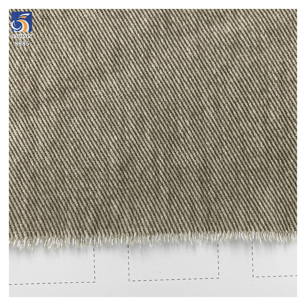A8885 7*7 400g Heavy Weight No-Wash Cotton Soft Twill Fabric Top Quality 100% Cotton Twill Fabric for Garments - 图片 2