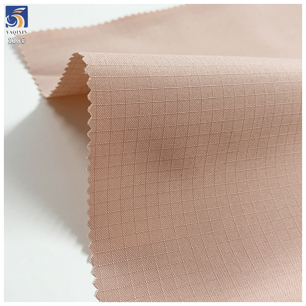 Y-178 T400 Fabric 160g 0.3cm Plaid 100% Polyester Breathable Oxford Fabric 160cm for Jacket RTS Wholesale - 图片 4