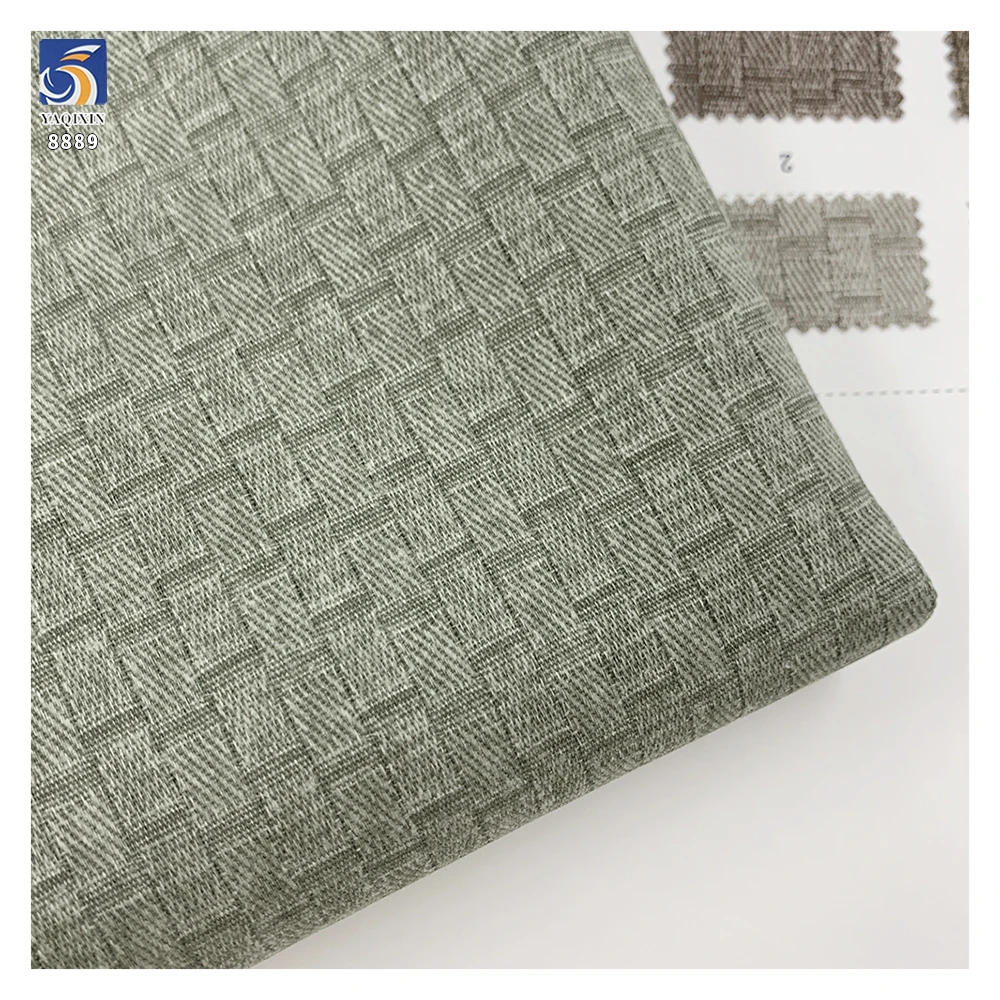 A8889 150cm 250g China Wholesale Jacquard Plaid 100% Cotton Fabric Woven Cotton Plaid Pants Fabrics - 图片 2