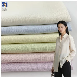 DV730 High Quality 160g Plain Wrinkle-Resistant and Soft 100% Lyocell Fabric for Wrinkle-Resistant Shirts Men and Women