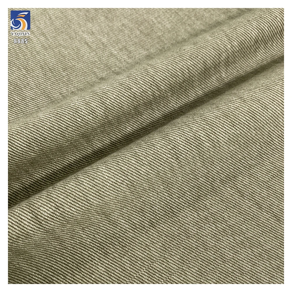 A8885 7*7 400g Heavy Weight No-Wash Cotton Soft Twill Fabric Top Quality 100% Cotton Twill Fabric for Garments - 图片 6