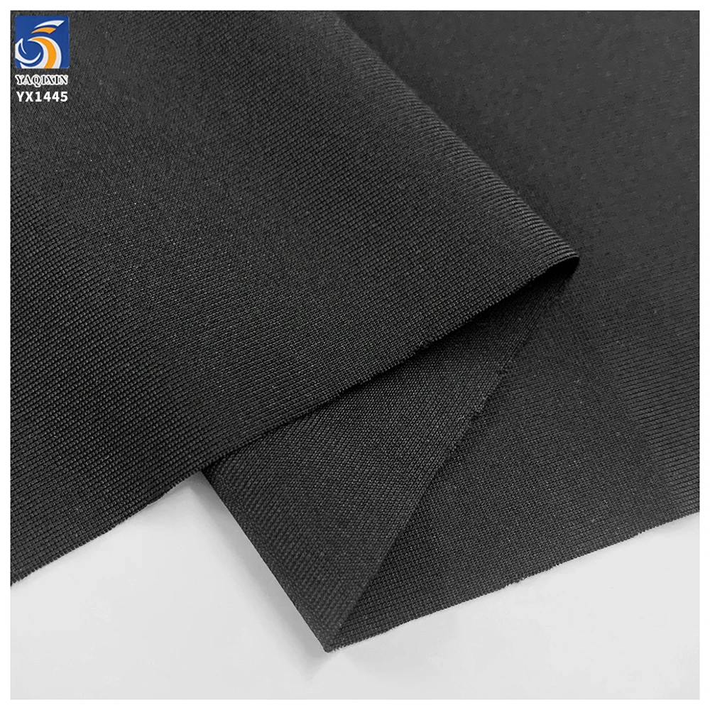 YX1445 76% Nylon 24% Spandex High Stretch Rib Knit Fabric Quick Dry Breathable Sportswear Fabric - 图片 4
