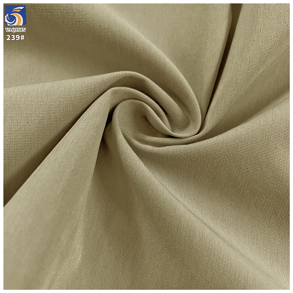 Y-239 120g OEM Custom Mountaineering Clothing Fabric Thin 100% Polyester Antistatic Fabric for Wide-Leg Pants Windbreaker - 图片 3
