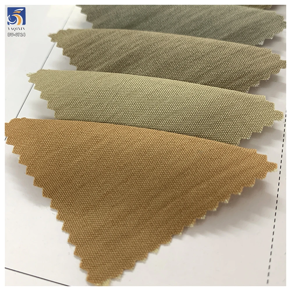 DV-6714 Cheap Wholesale 135g Brown Fashion 70% Polyester 30% Nylon Micro Crinkle Chiffon Fabric Airy for Womens Blouse RTS - 图片 6