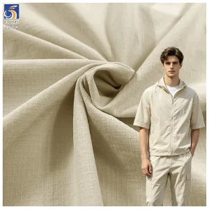 Y-150 Functional 140g 70D 90% Nylon 10% Spandex 4 Way Stretch Waterproof Anti Static Grid Fabric for Outdoor Jacket Pants