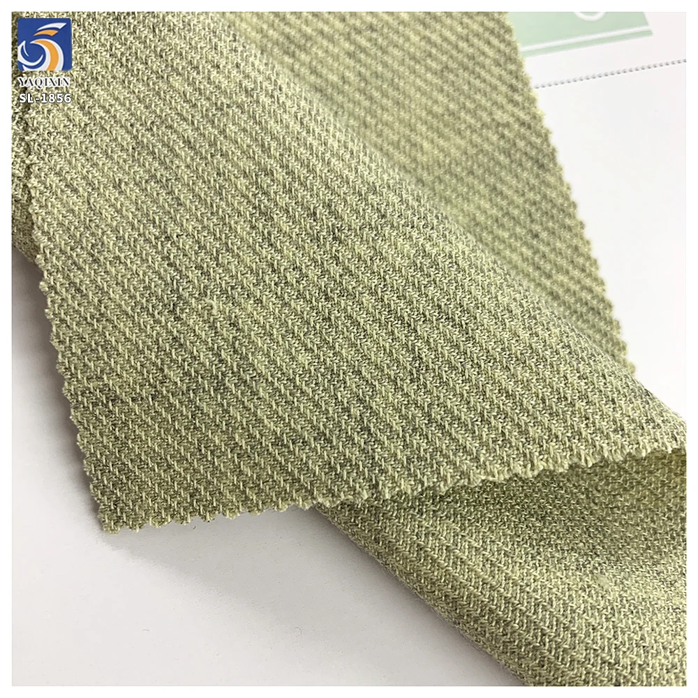 SL1856 280g Chan-el Style Fashion Suit Fabric for Women 65% Polyester 30% Rayon 5% Spandex Blend Stretch Twill Suit Fabric - 图片 5