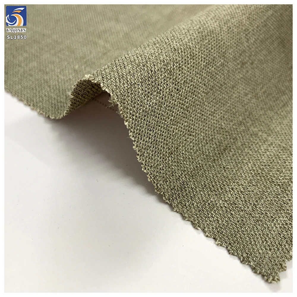 SL1850 Wholesale 280gsm Woven 65% Polyester 30% Cotton 5% Spandex Blend Stretch Cotton Fabric for Suit and Trousers - 图片 5